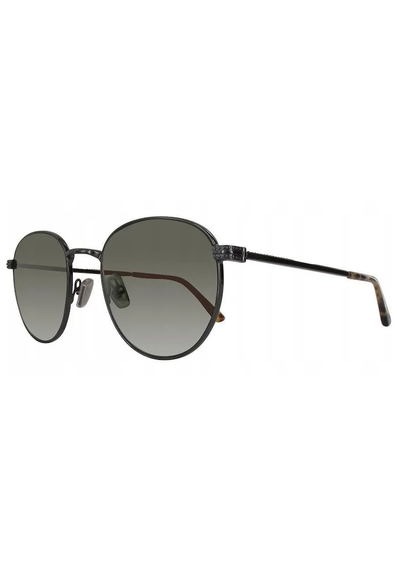Ochelari de soare barbati  lentile verzi, rame grafit, dimensiuni 53x21x145mm, set cu etui original si stergator.