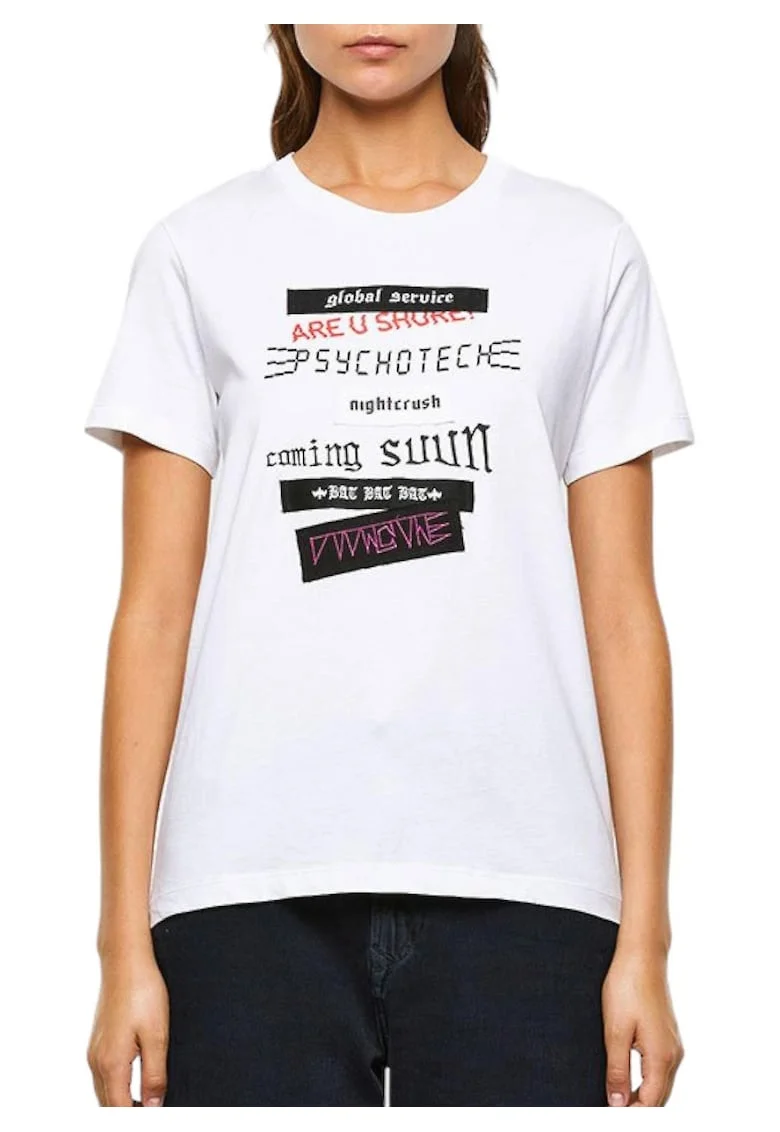 Tricou Cu Decolteu La Baza Gatului Sily,
