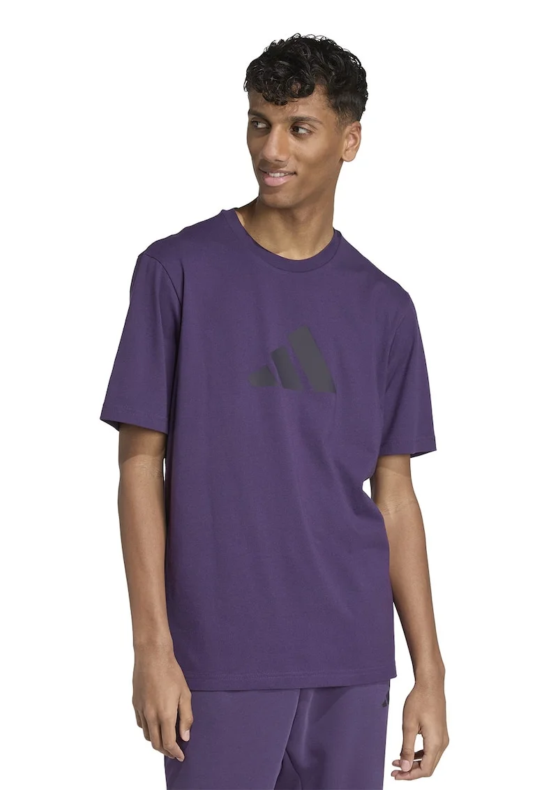 Tricou cu imprimeu logo, Ametist