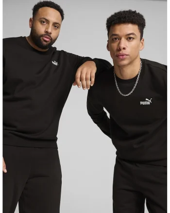 Bluza de trening cu decolteu la baza gatului Small No.1, Negru