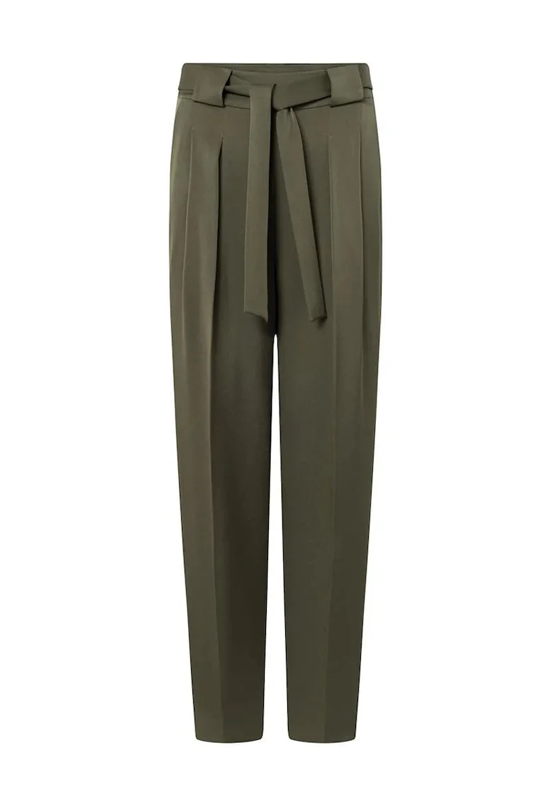 ,Pantaloni regular fit cu buzunare laterale și cordon în talie detașabil