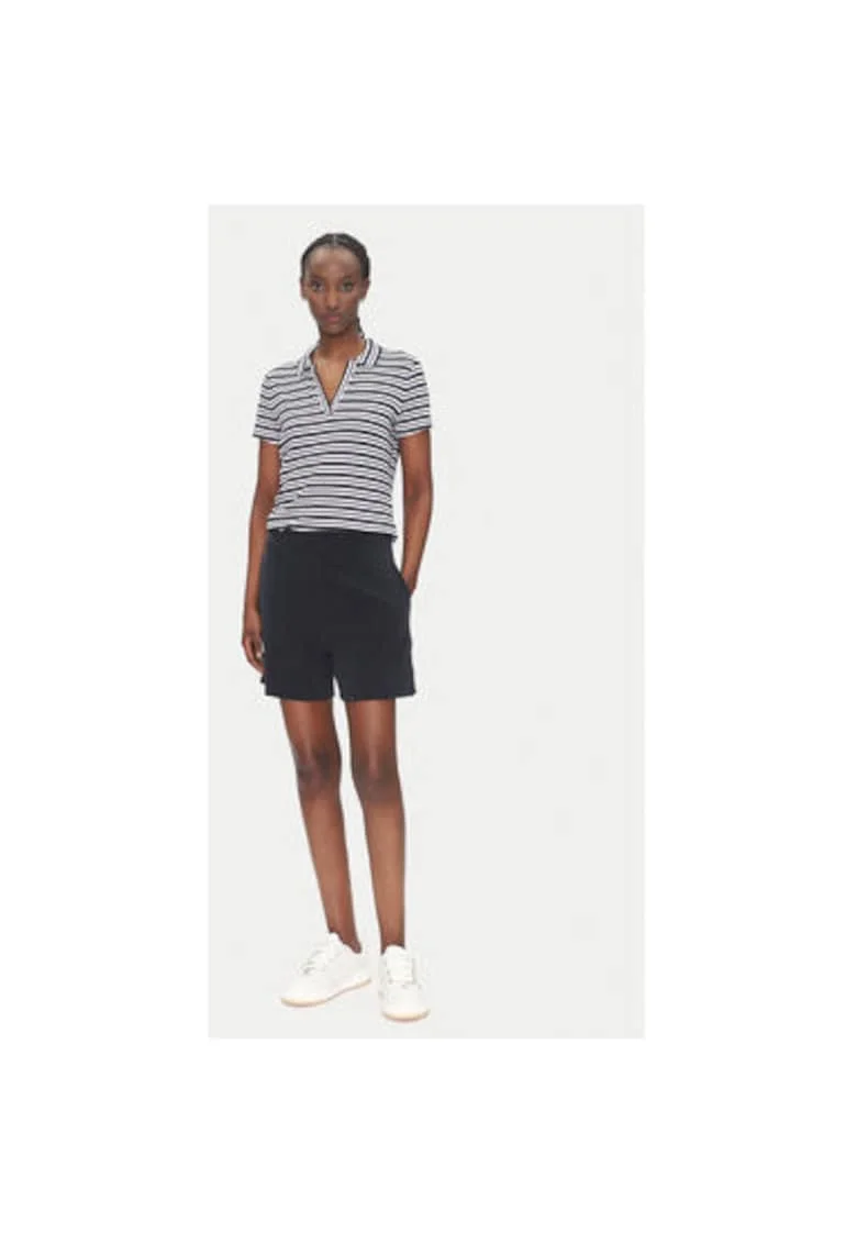 Sorturi din material textil dama  Emporio Armani, 7W000176 AF12643, Sintetic, Negru, Negru