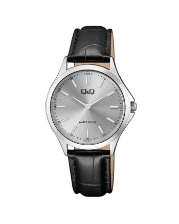 Ceas analog de dama,  Negru/Argintiu