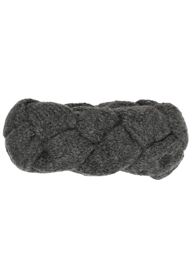 Bentita de iarna pentru femei,  Cable, Acril/Poliester, 25-34 cm, Gri