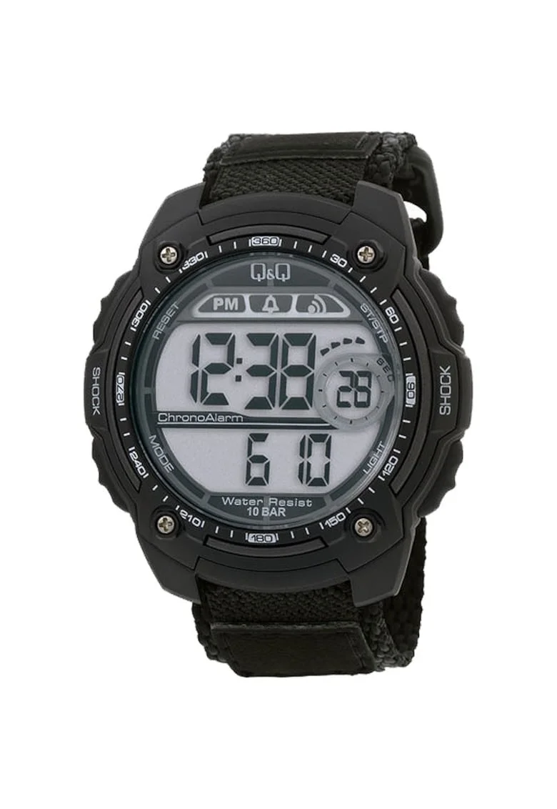 Ceas digital,  Negru