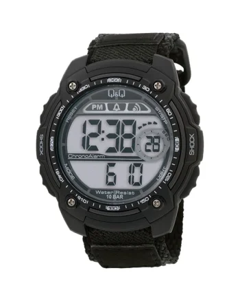 Ceas digital,  Negru
