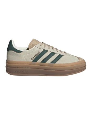 Pantofi sport Gazelle Bold din piele intoarsa, Verde englez/Grej
