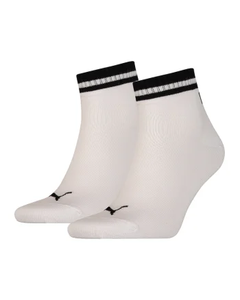 Set de sosete unisex scurte - 2 perechi, Negru/Alb murdar
