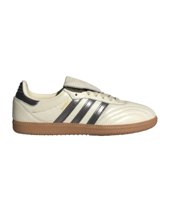 Pantofi sport din piele cu garnituri contrastante Samba, Negru/Crem