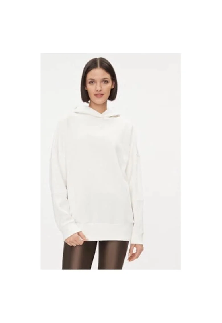 Bluza dama,  302536771, Bumbac/Poliester reciclat, Alb, Alb