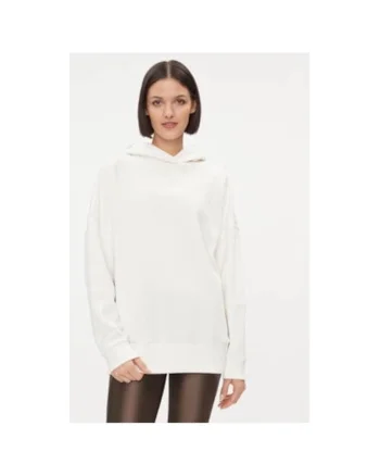 Bluza dama,  302536771, Bumbac/Poliester reciclat, Alb, Alb