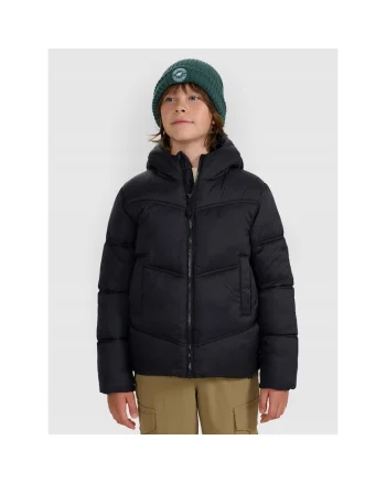 Geaca baieti,  Poliester, Negru 4FJRAW25TDJAM0821-20S