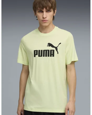 Tricou cu imprimeu logo ESS No. 1, Verde lime