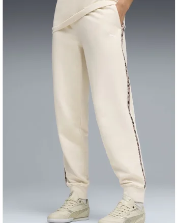 Pantaloni de trening cu talie medie Essentials, Alb fildes, Negru, Roz prafuit,