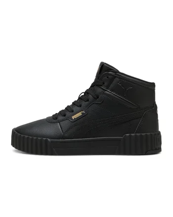Pantofi sport mid-high din piele Carinna 3.0, Negru