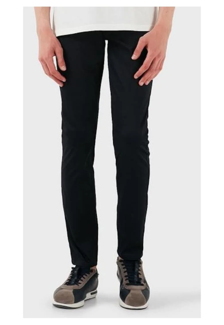 Blugi skinny stil casual, Bleumarin inchis
