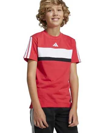 Tricou din bumbac cu imprimeu logo, Negru/Coral/Alb optic