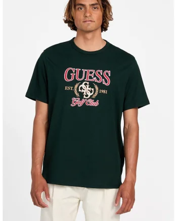 Tricou de bumbac cu logo brodat