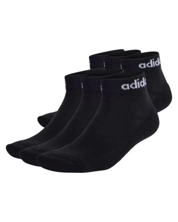 Set de sosete pana la glezna unisex - 6 perechi, Negru