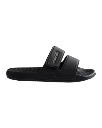 Papuci unisex cu detaliu logo, Negru/Gri deschis