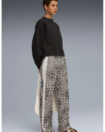 Pantaloni de trening cu croiala relaxed-fit T7 Leo Luxe
