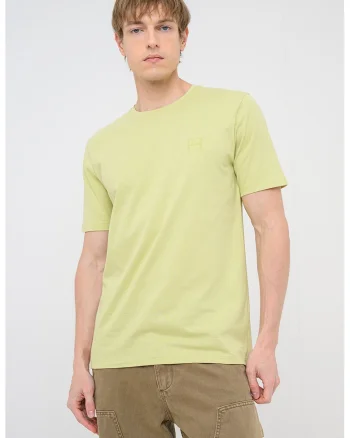 Tricou din bumbac Tales, Verde pastel