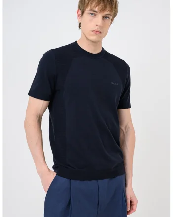 Tricou cu decolteu la baza gatului Momentum Lite, Albastru ultramarin