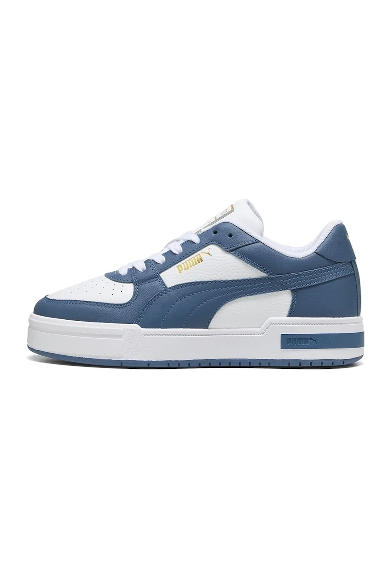 Pantofi sporrt Pro Classic II din piele, Alb/Albastru inchis