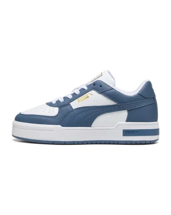 Pantofi sporrt Pro Classic II din piele, Alb/Albastru inchis