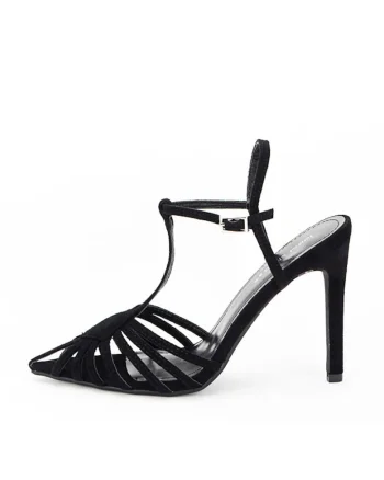 Sandale negre elegante 6879 130 12667, Negru