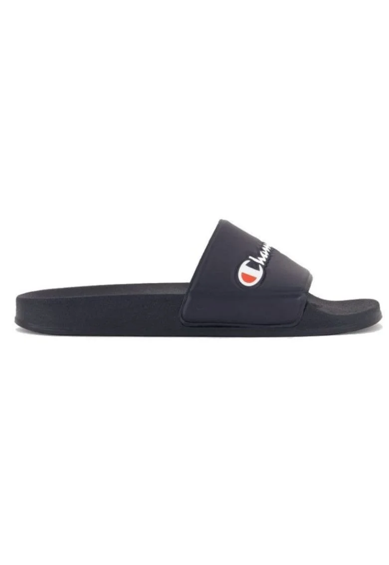 Papuci barbati  negru, material sintetic,