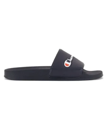Papuci barbati  negru, material sintetic,