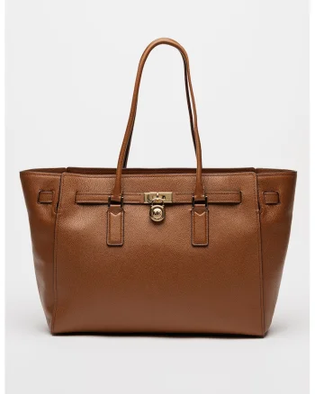Geanta shopper din piele Hamiltone Moderne, Caramel