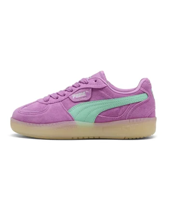 Pantofi sport Palermo Moda Xtra Gum low-cut, Roz orhidee/Verde menta