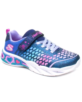 pantofi lights copii fete 302312L bleumarin