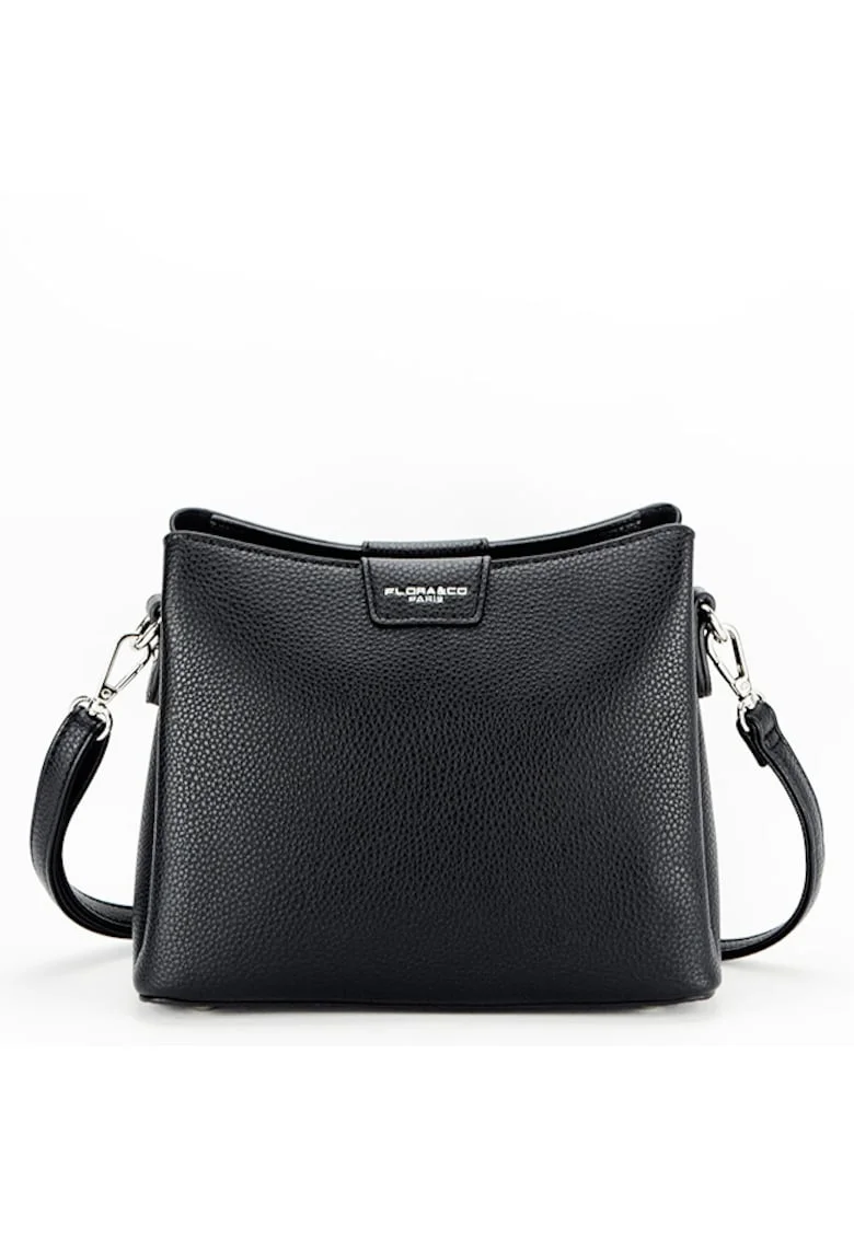 Geanta neagra mica F2548 14 12538, Negru