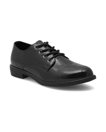 Pantofi dama,  526100, Sintetic, Negru
