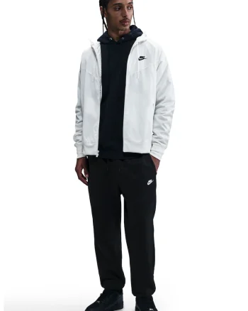 Pantaloni de trening cu logo si snur de ajustare, Negru