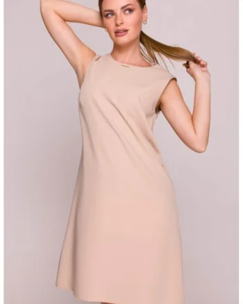 Rochie midi simpla fara maneci,