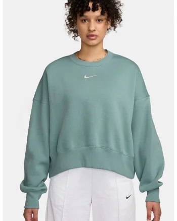 Bluza de trening lejera cu maneci cazute Phoenix, Verde deschis