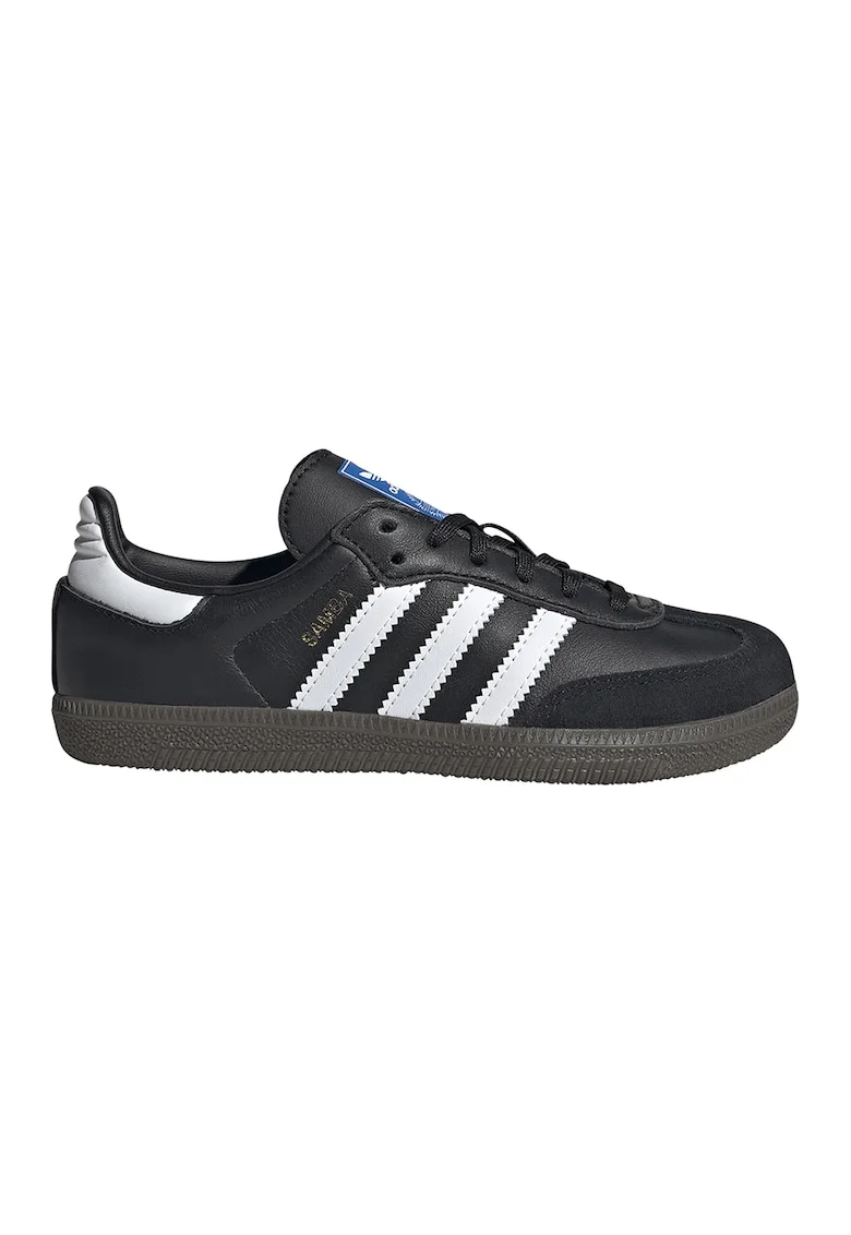 Pantofi sport din piele Samba OG, Auriu/Negru/Alb optic