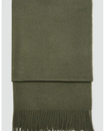 Fular cu franjuri, Verde inchis