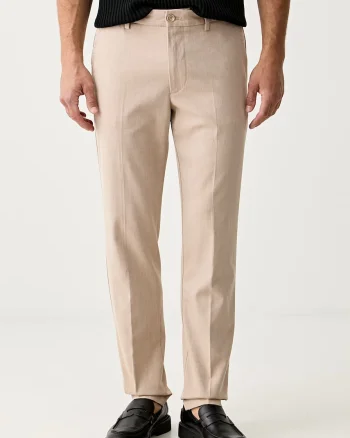 BOSS pantaloni slim fit pentru bărbați cu bumbac H-Kaiton1