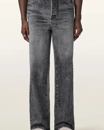 AllSaints blugi wide leg pentru bărbați LENNY