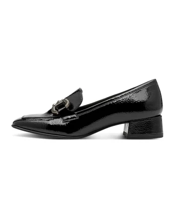 Pantofi loafer cu toc masiv