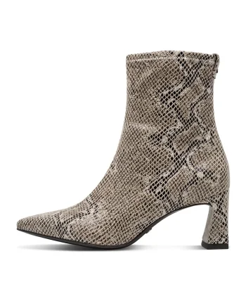 Botine cu varf ascutit, Bej deschis