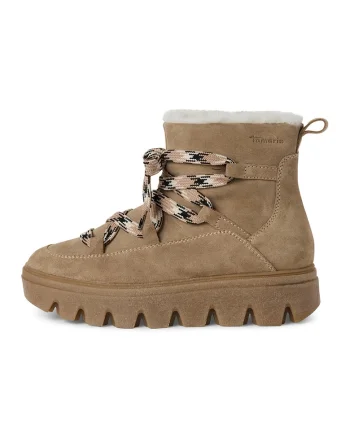Ghete de piele intoarsa, Bej