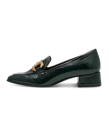 Pantofi loafer cu toc masiv