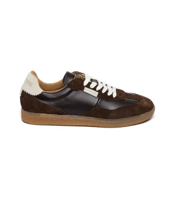 Pantofi sport Emporia low-cut, Maro inchis