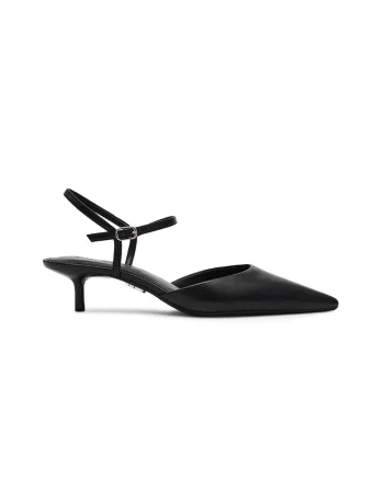 Pantofi cu varf ascutit Adelaide, Negru